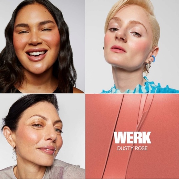 MILK Makeup Lip + Cheek Cream Blush Stick in Werk - Picture 9 of 12